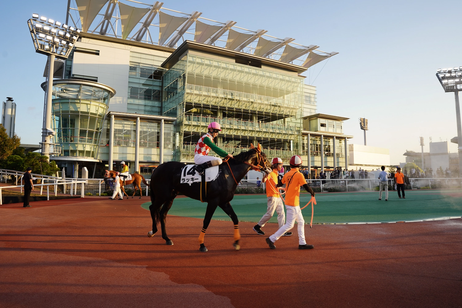 出馬前のラッキー